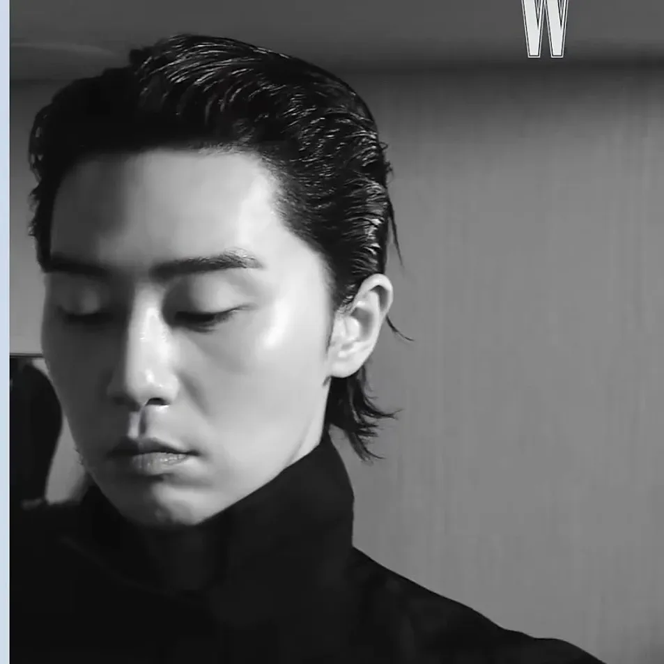 Behind-the-scenes cut of Park Seojoon