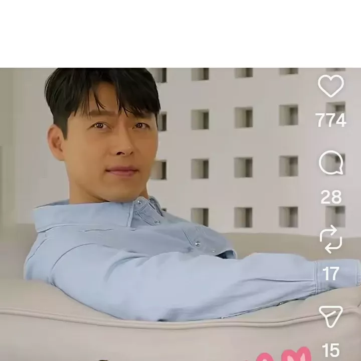 Cuplikan di balik layar dari Hyun Bin