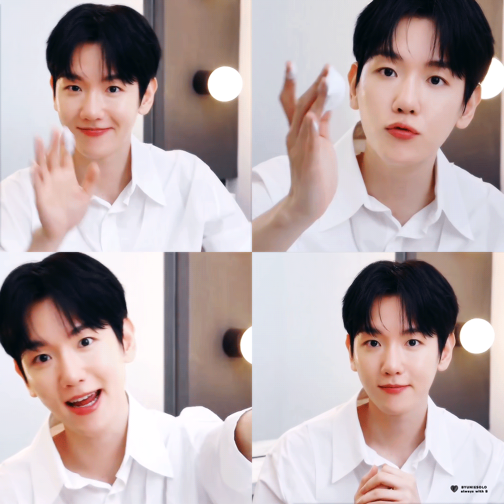 A moment captured by a fan of Baekhyun