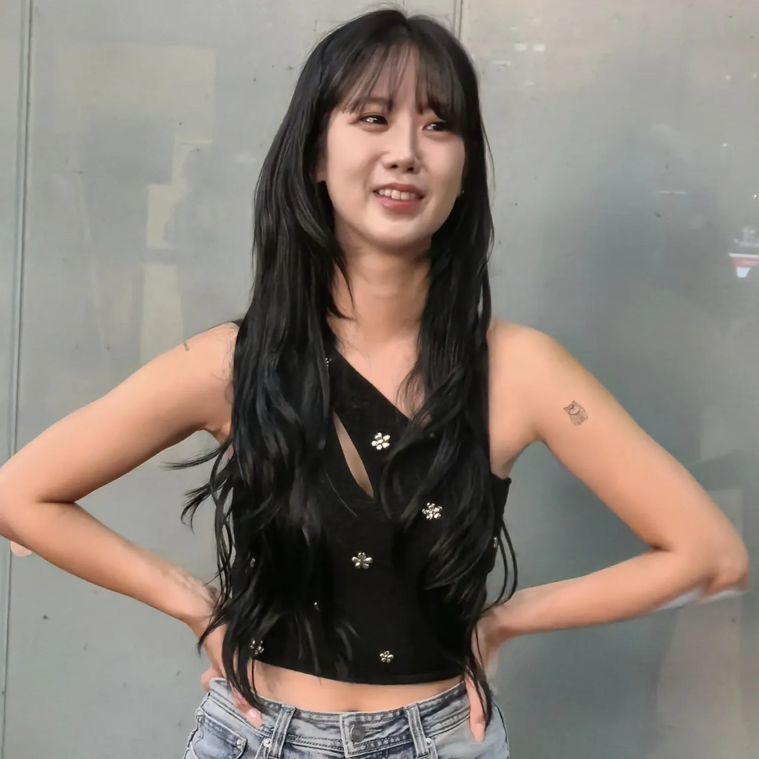 Recent activity shot of Kang Hyeyeon