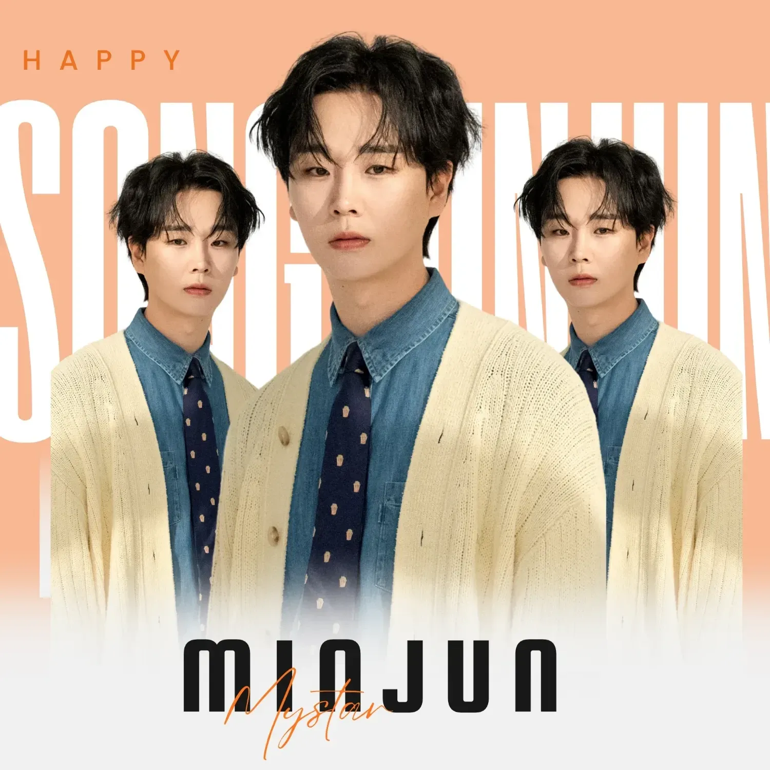 A moment captured by a fan of Song Minjun