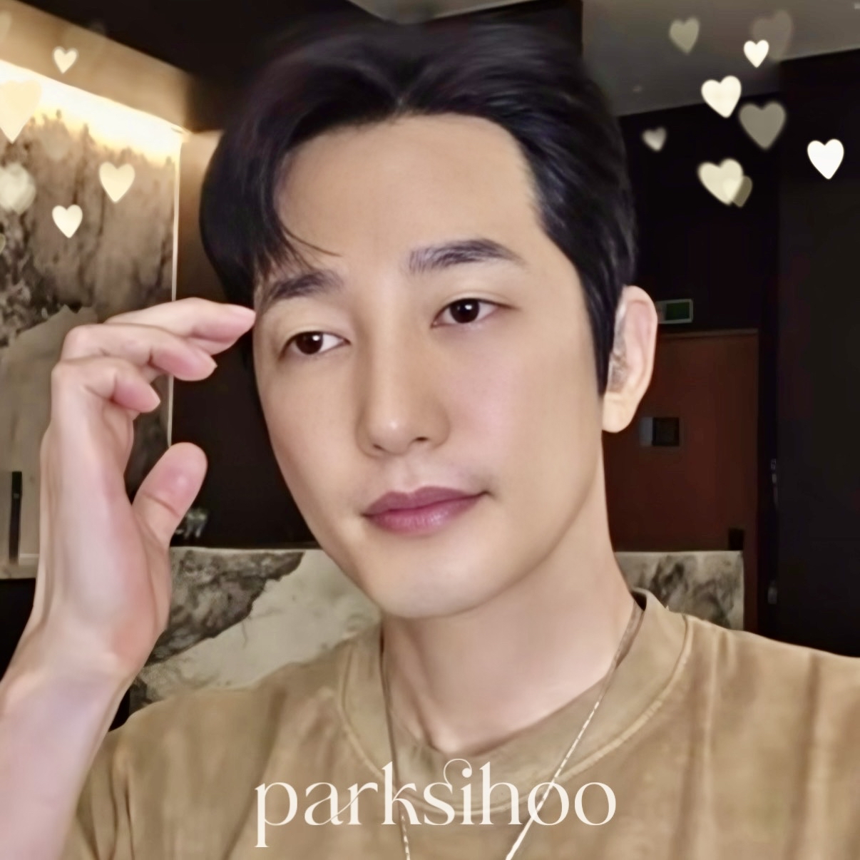 Behind-the-scenes cut of Park Sihoo