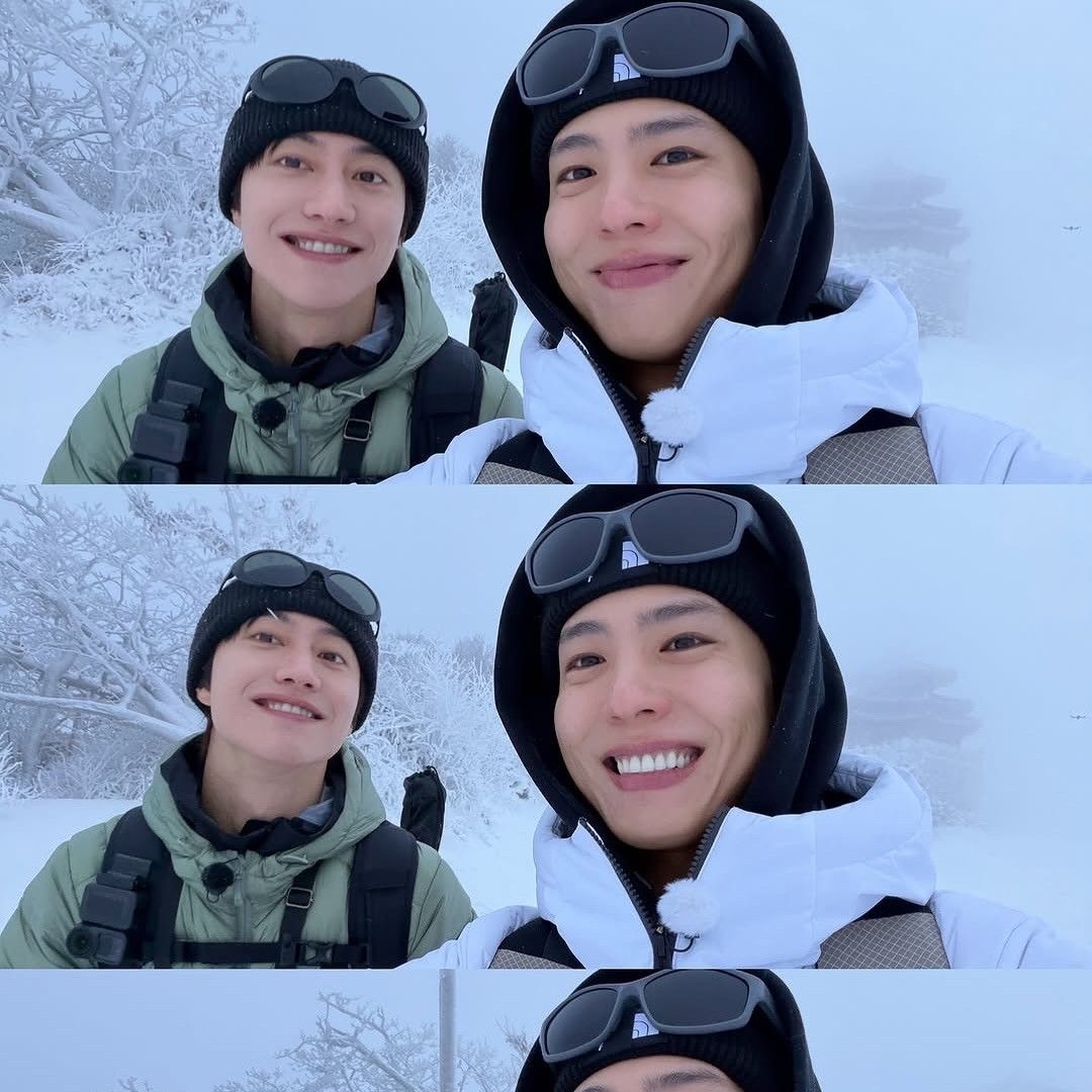 Recent activity shot of Park Bogum