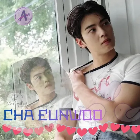 A moment captured by a fan of Cha Eunwoo