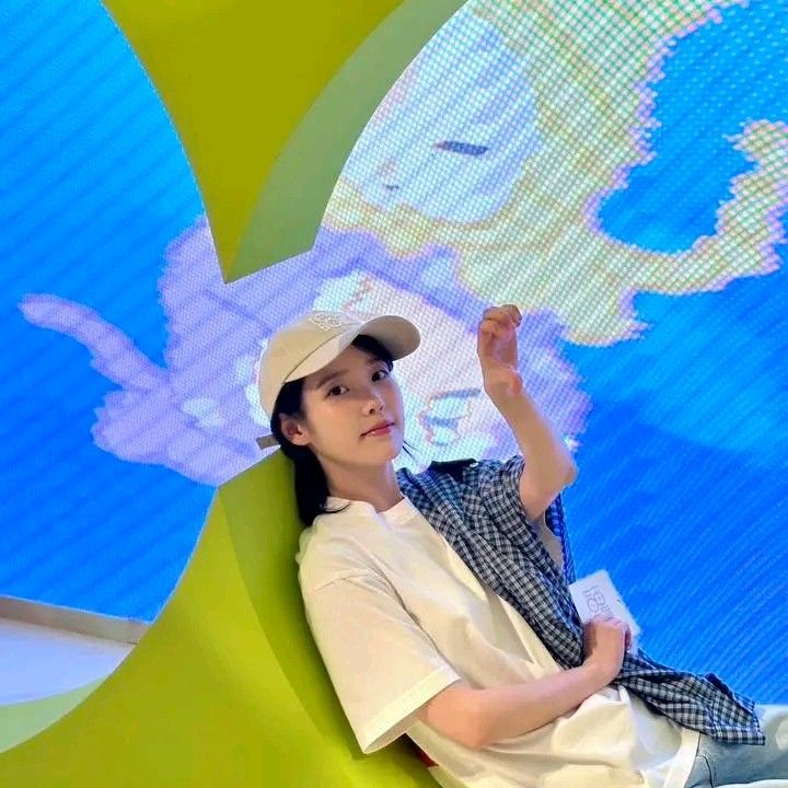 A moment captured by a fan of IU