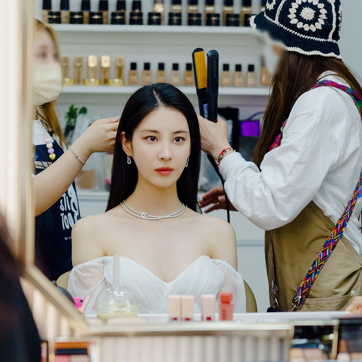 Behind-the-scenes cut of Seohyun