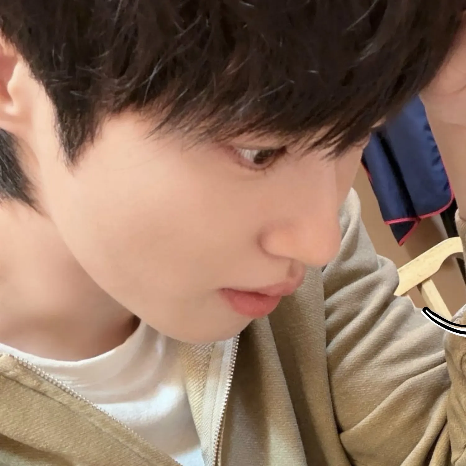 Recent activity shot of Byeon Wooseok