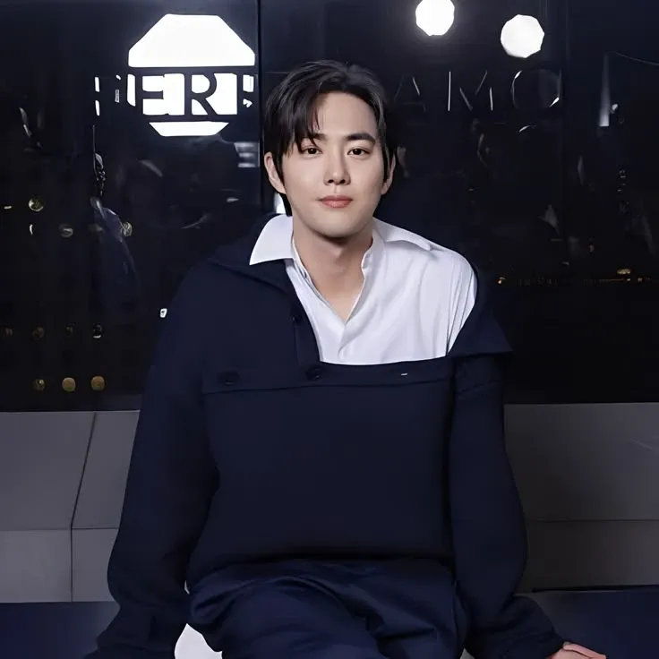 A moment captured by a fan of Suho