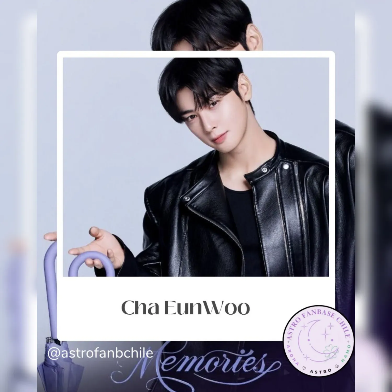 A moment captured by a fan of Cha Eunwoo