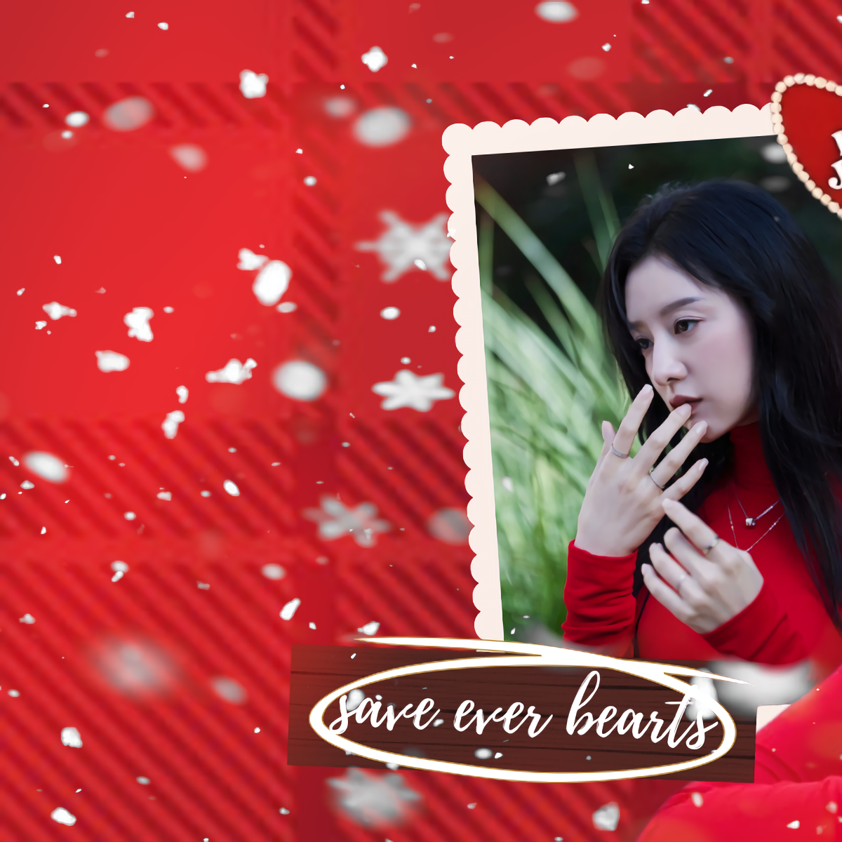 Behind-the-scenes cut of Kim Jiwon