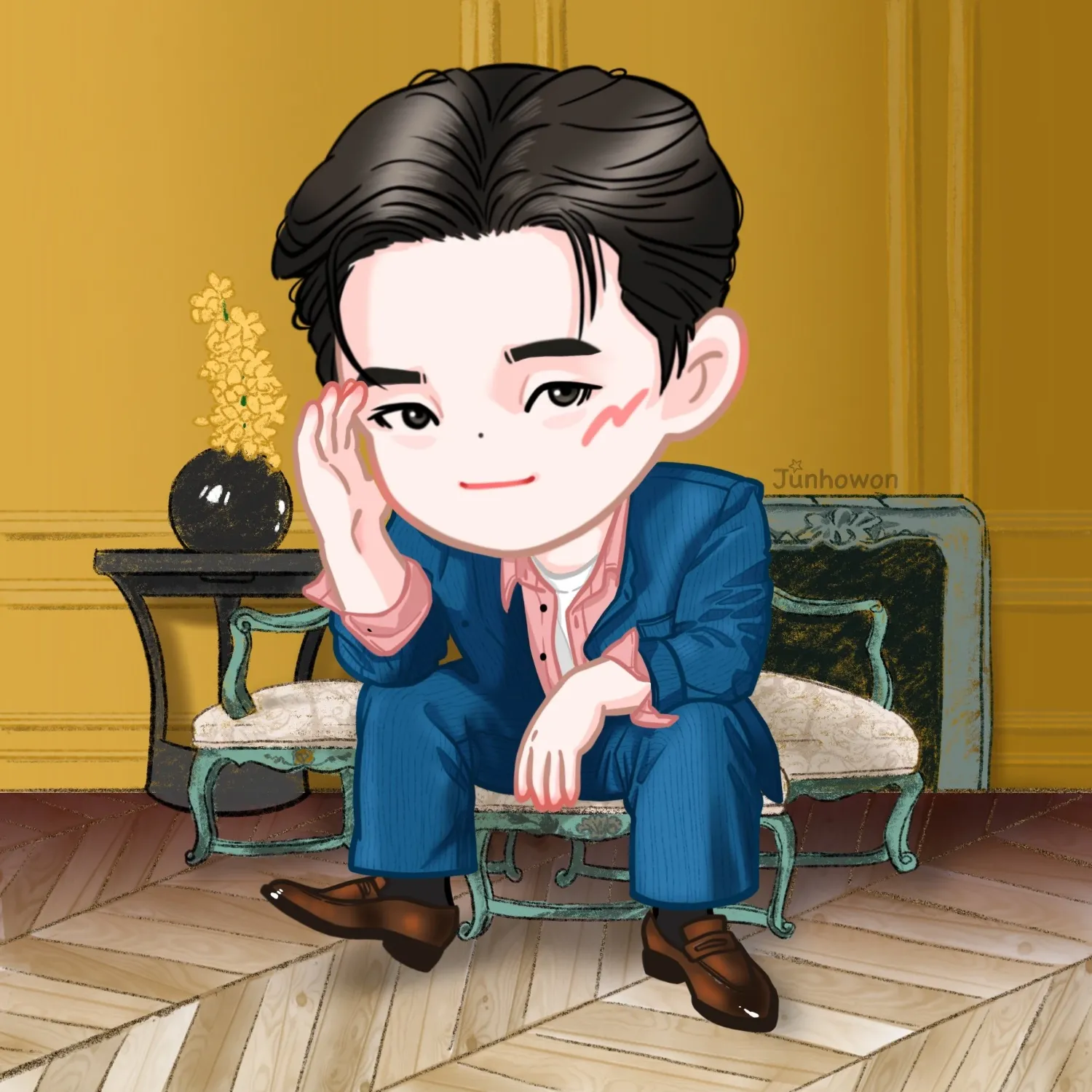 Cuplikan di balik layar dari Lee Junho