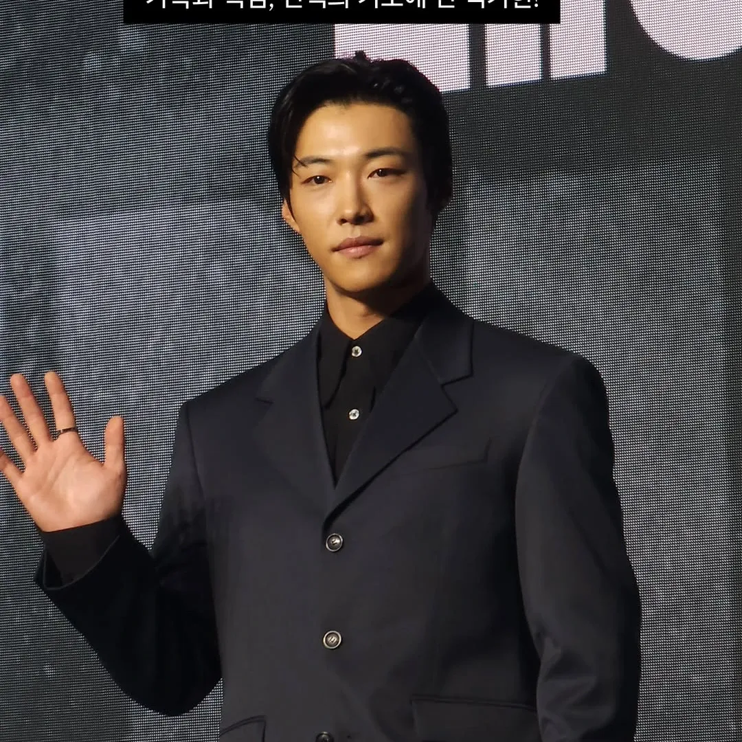 Behind-the-scenes cut of Woo Dohwan