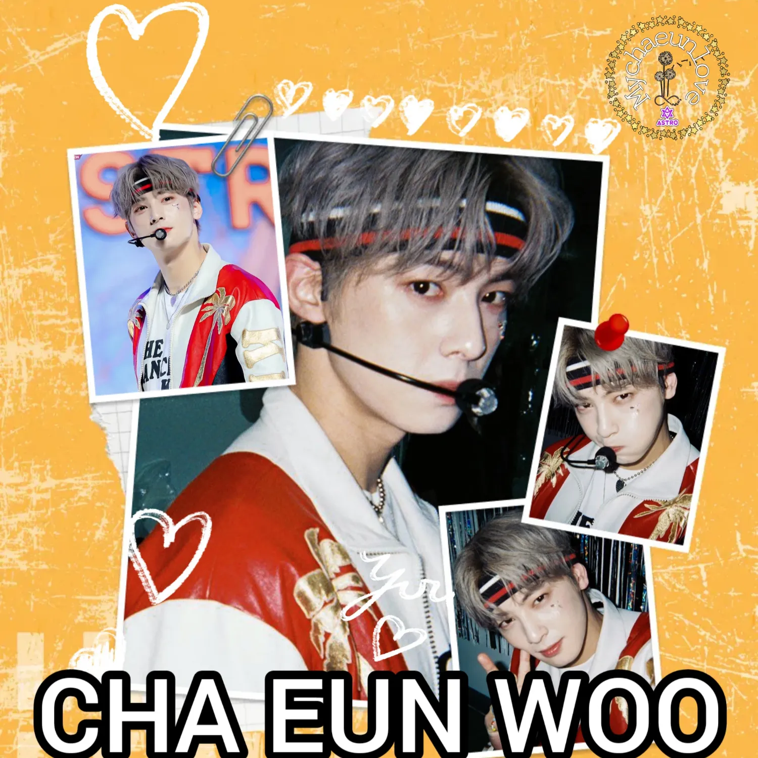 Behind-the-scenes cut of Cha Eunwoo