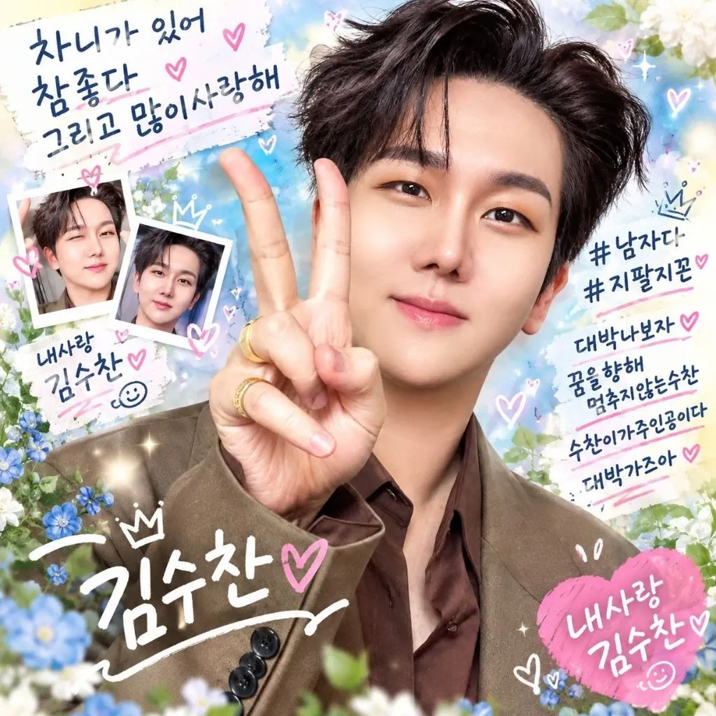 김수찬 최근 활동샷