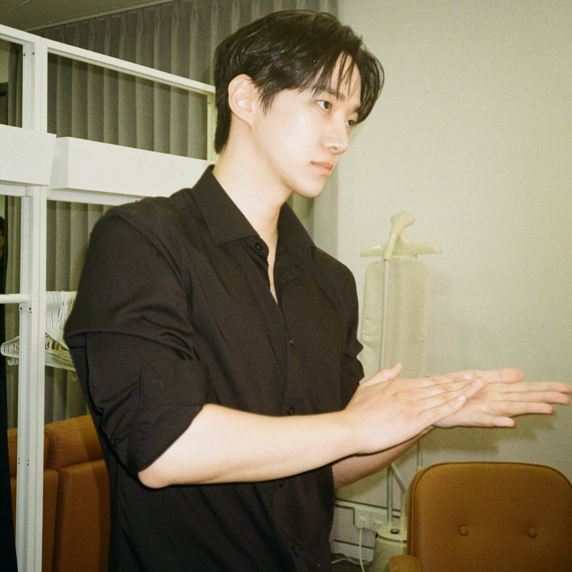 粉絲拍下的李俊昊瞬間