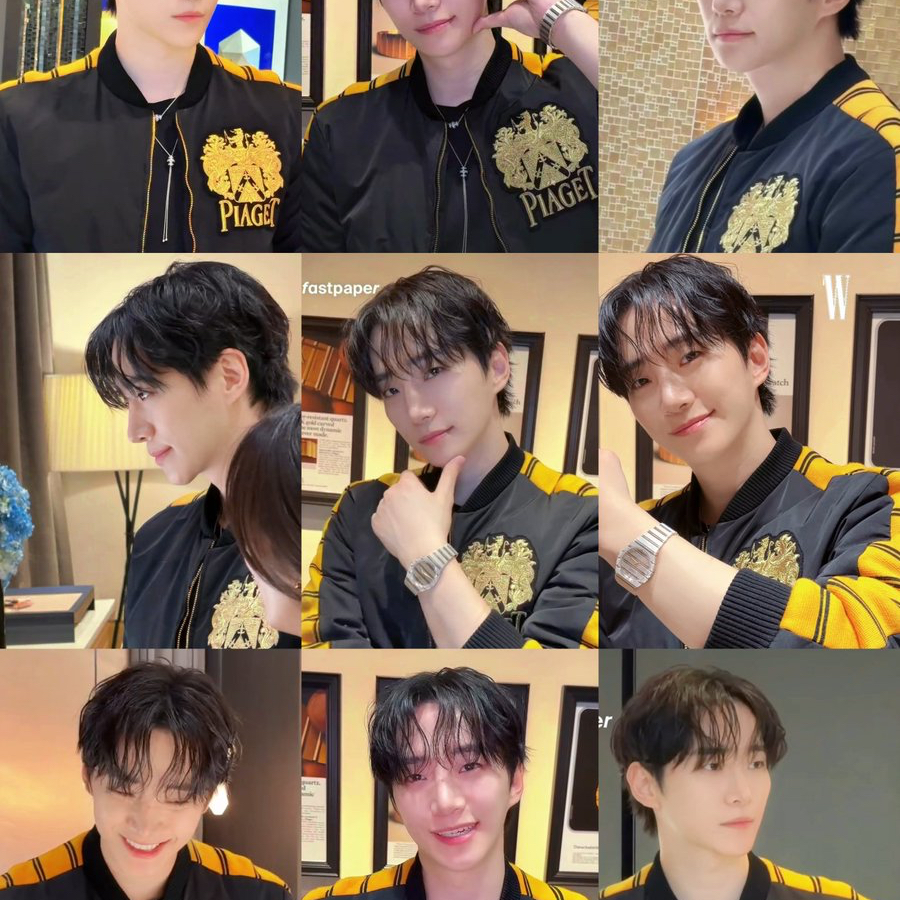 粉丝拍下的李俊昊瞬间