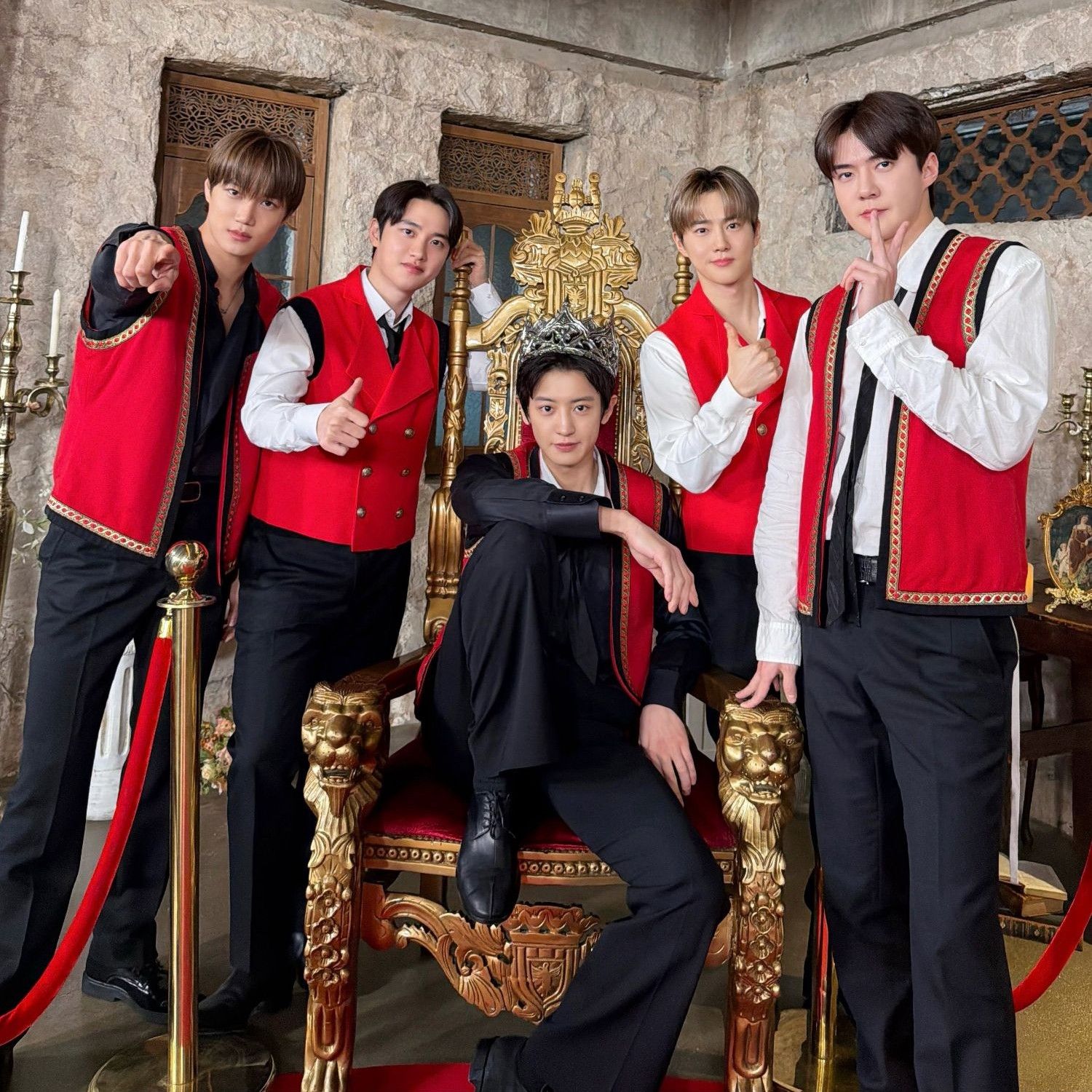 도경수 (디오)의 비하인드 컷