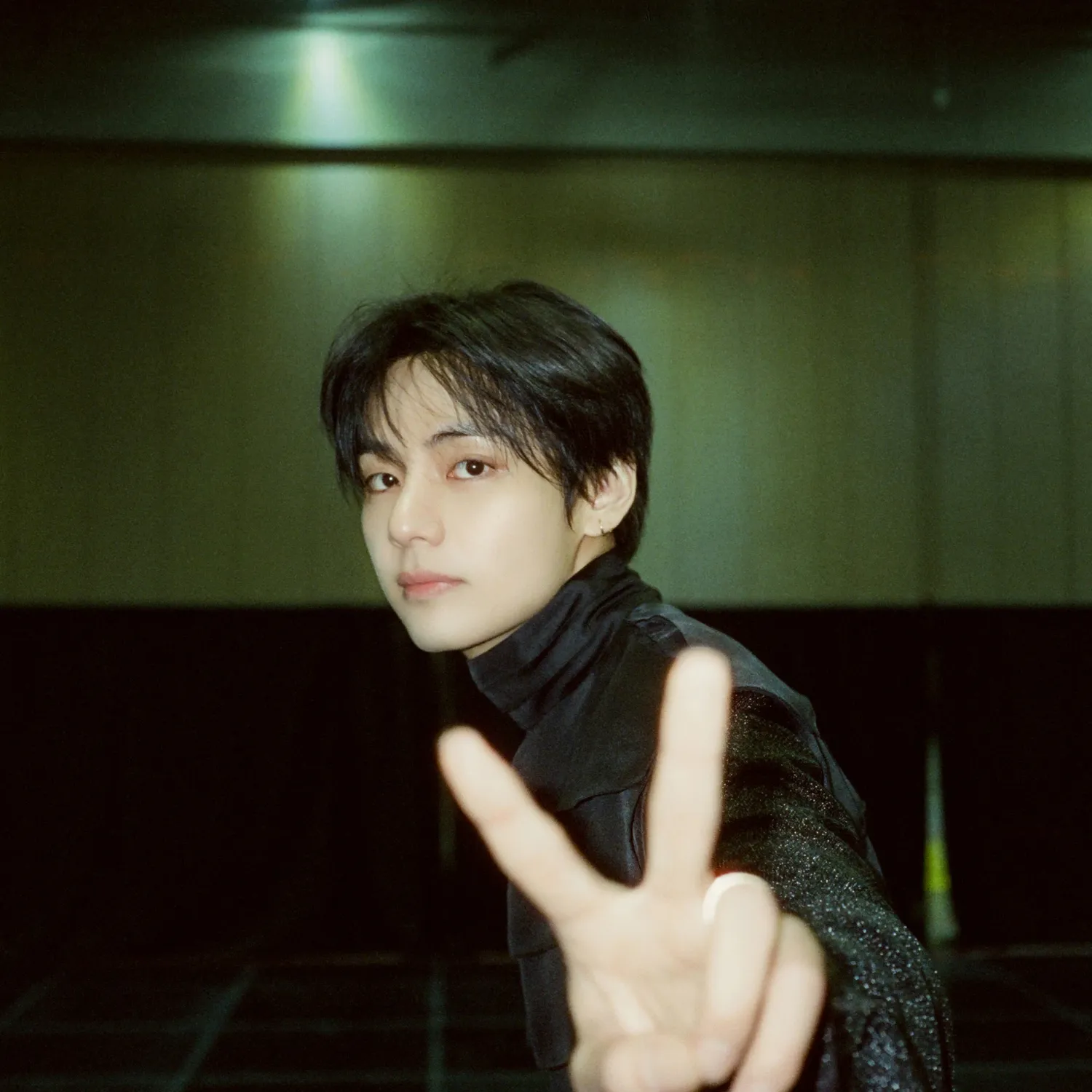 A moment captured by a fan of Kim Taehyung (V)