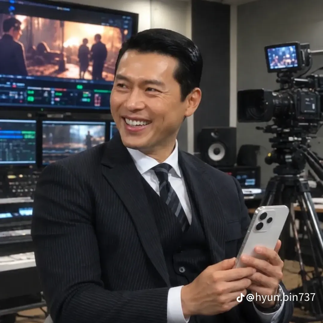 Momen yang diabadikan oleh penggemar Hyun Bin