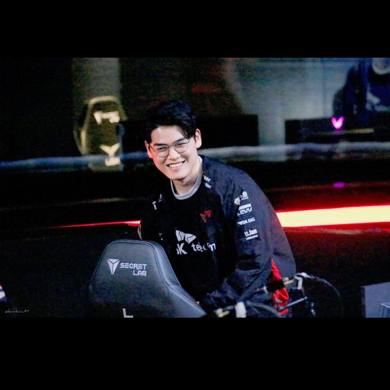 A moment captured by a fan of Gumayusi