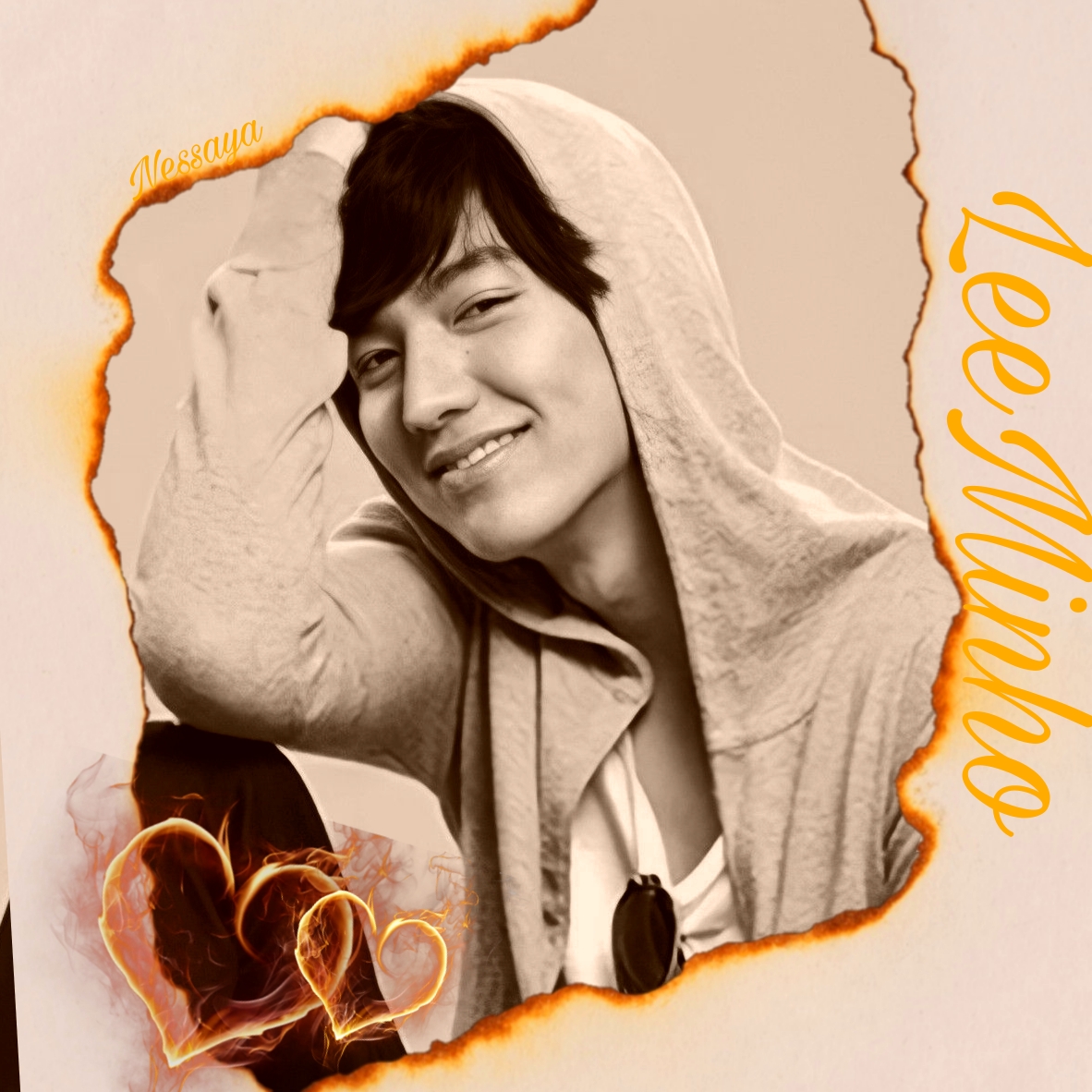 粉絲拍下的李敏鎬瞬間