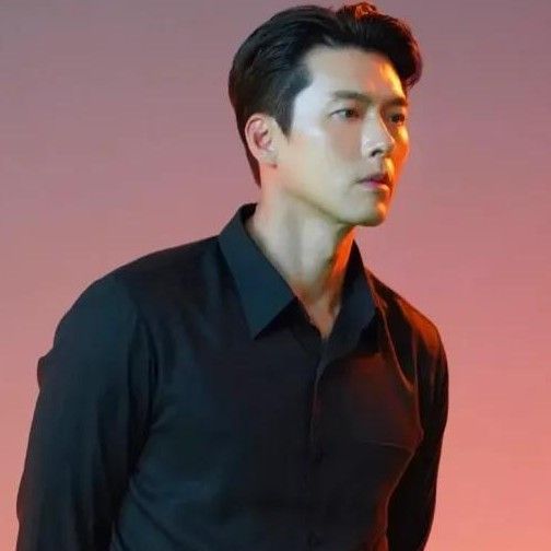Recent activity shot of Hyun Bin