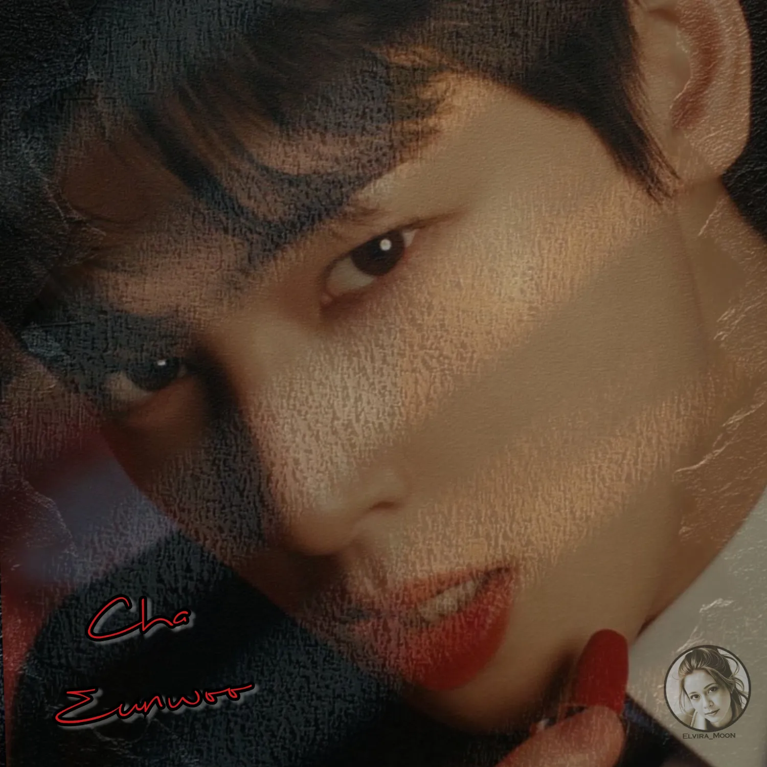Behind-the-scenes cut of Cha Eunwoo