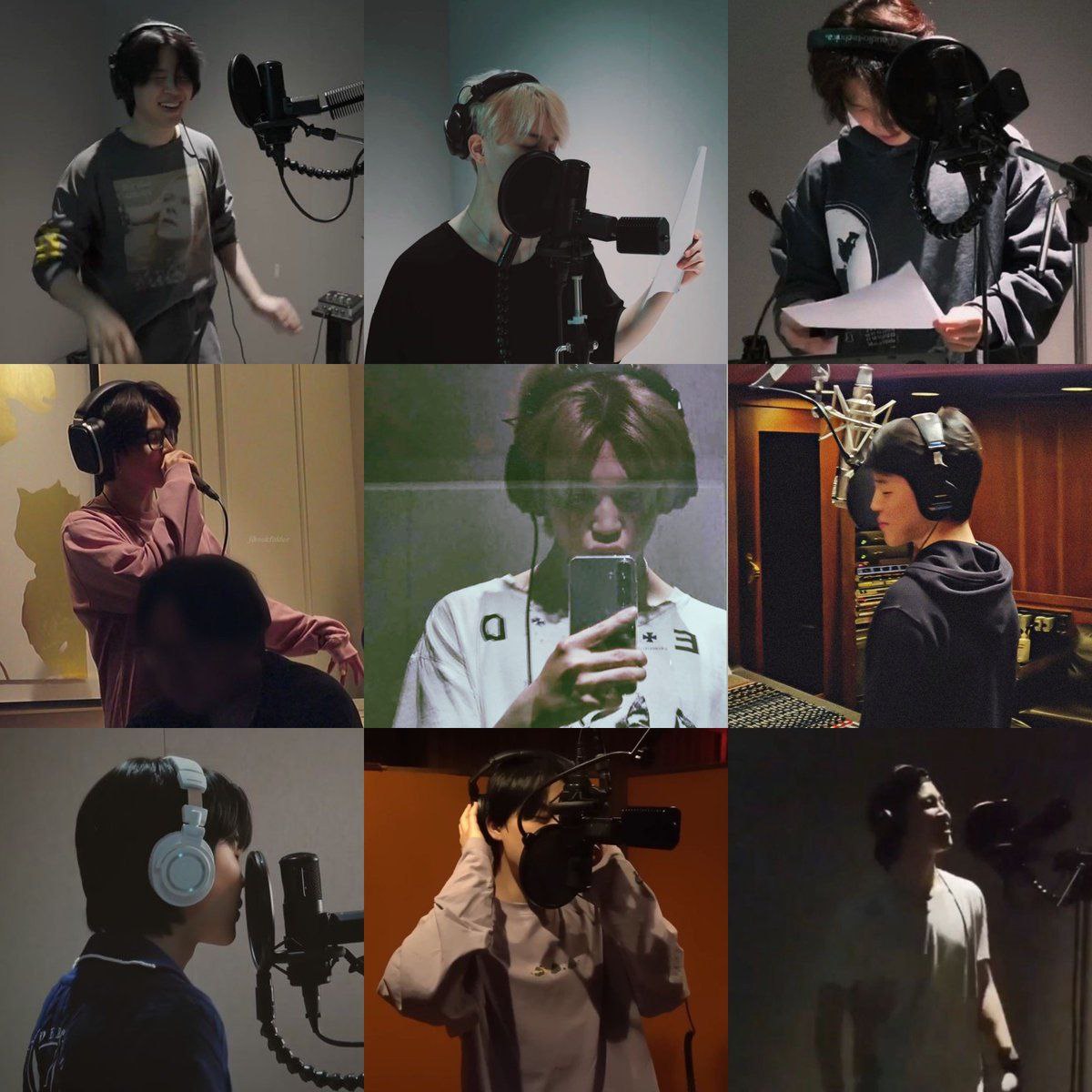 Behind-the-scenes cut of Ha Jimin