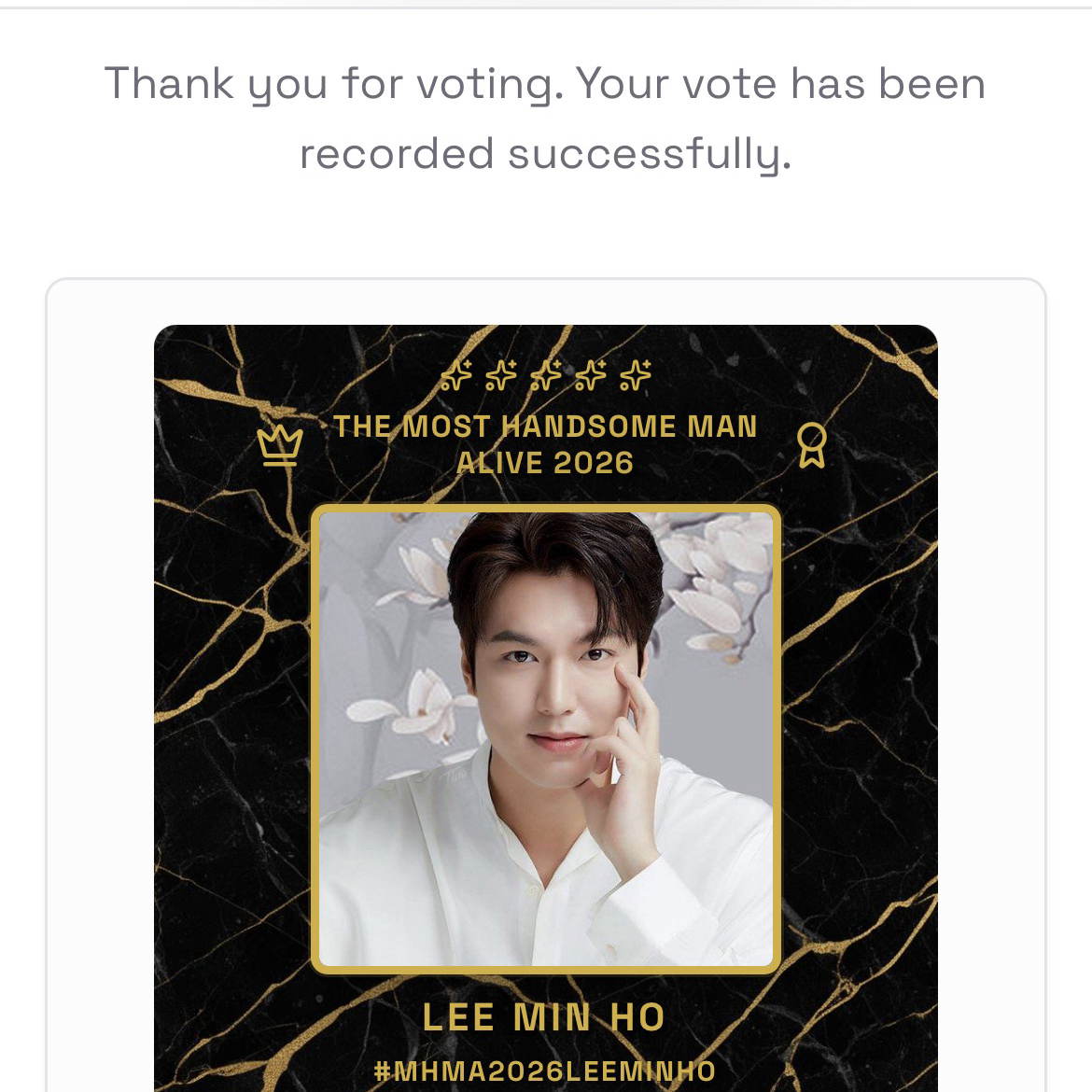 イ・ミンホの最近の活動ショット