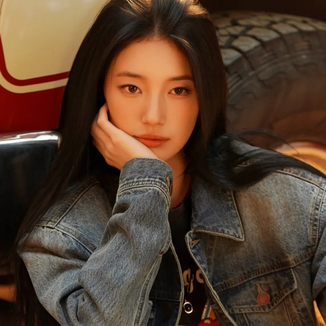 A moment captured by a fan of Bae Suzy
