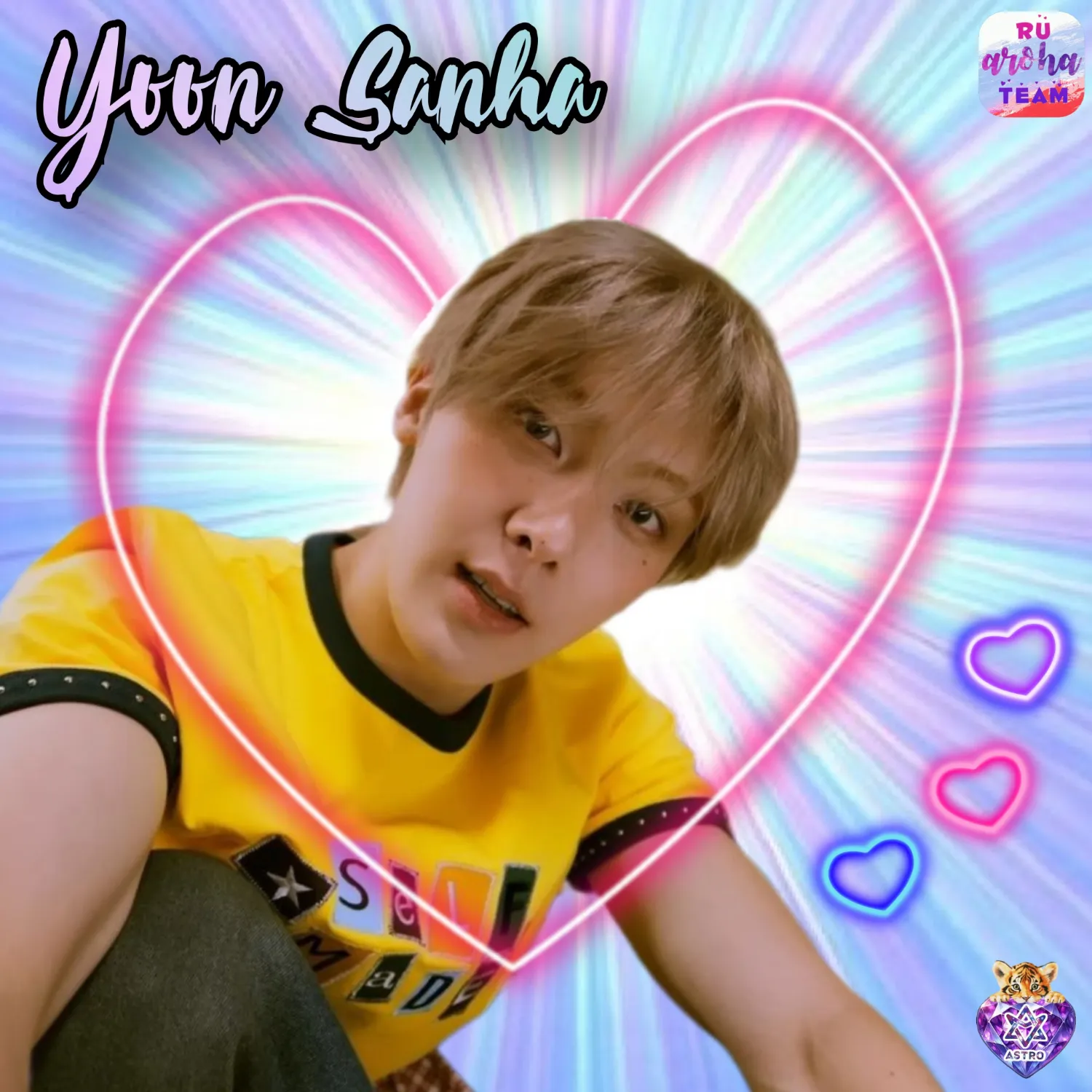 A moment captured by a fan of Yoon Sanha
