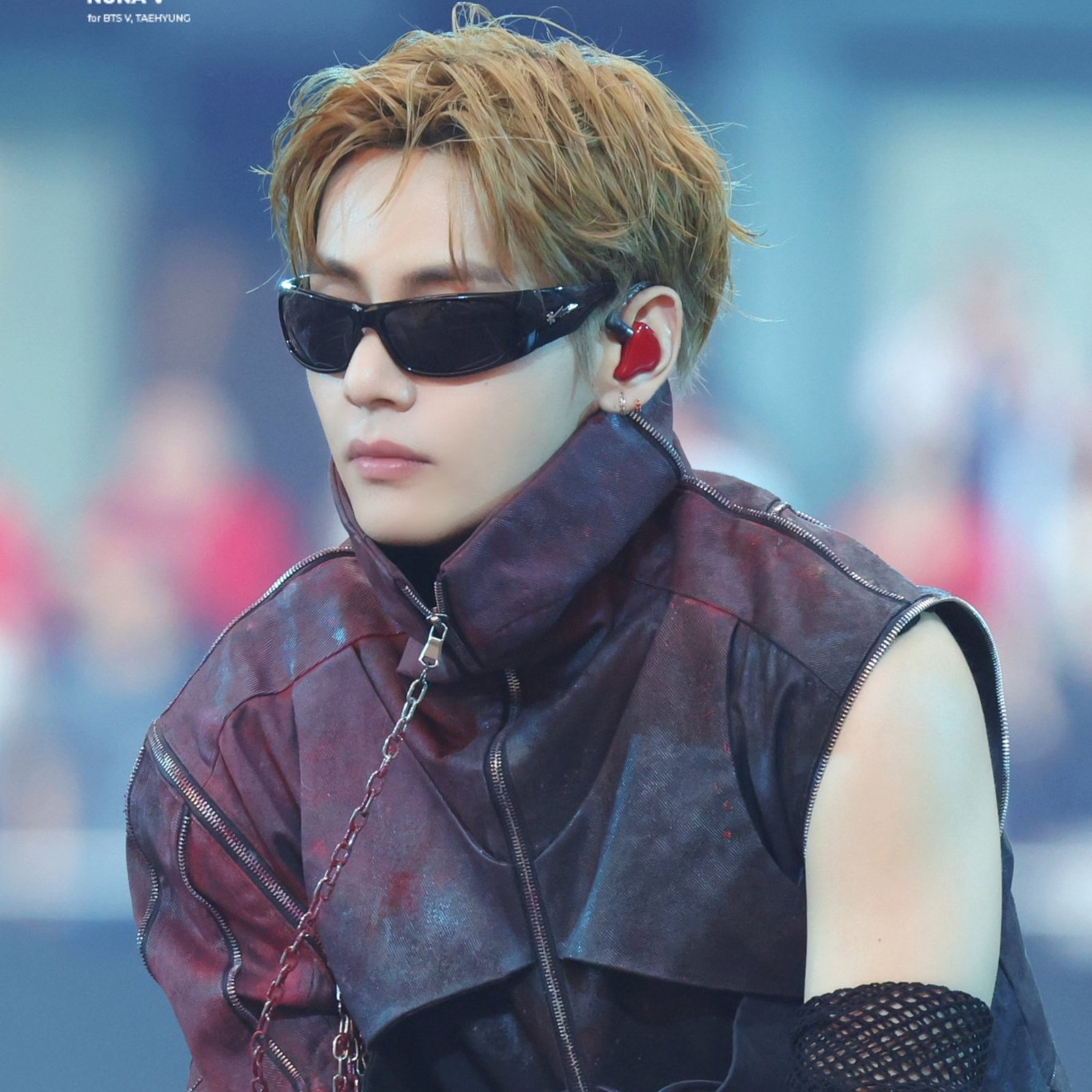 A moment captured by a fan of Kim Taehyung (V)
