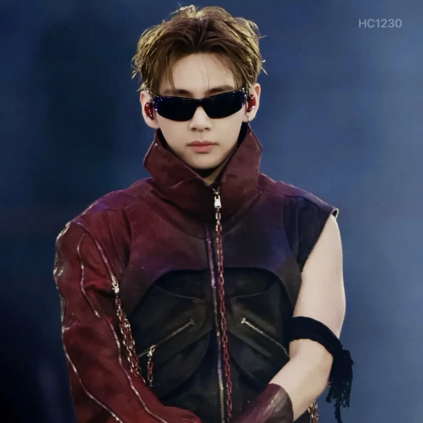 Recent activity shot of Kim Taehyung (V)
