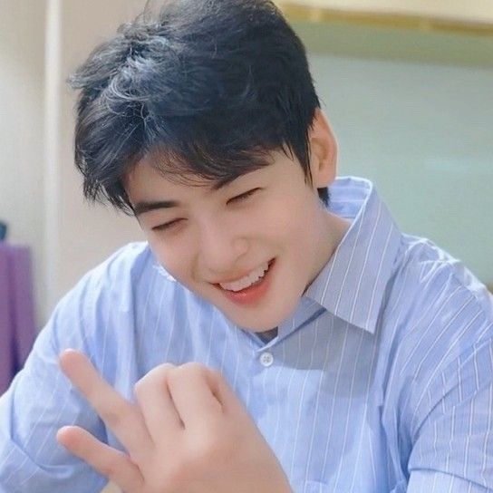 Recent activity shot of Cha Eunwoo