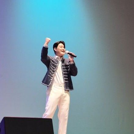 Behind-the-scenes cut of Kim Kyungmin