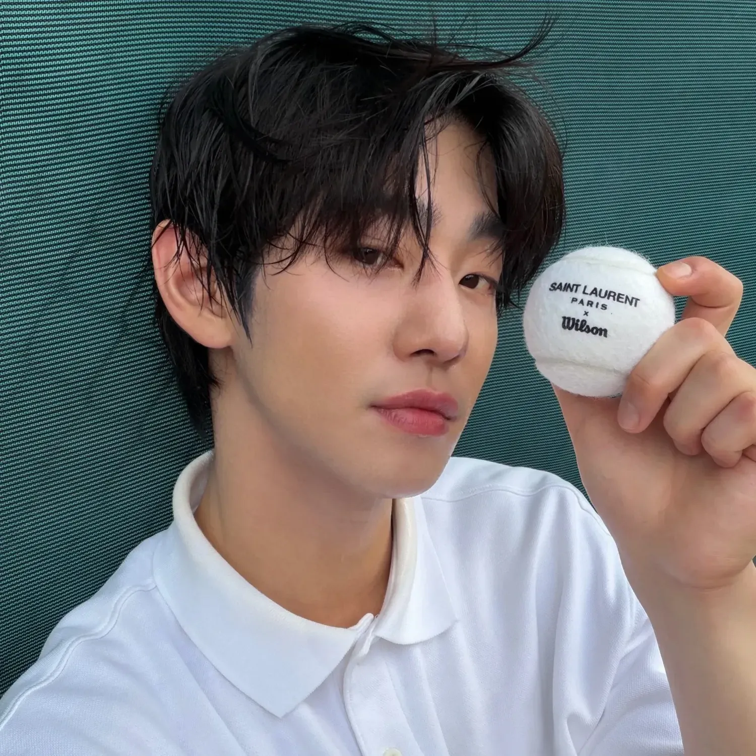 Recent activity shot of Ahn Hyoseop