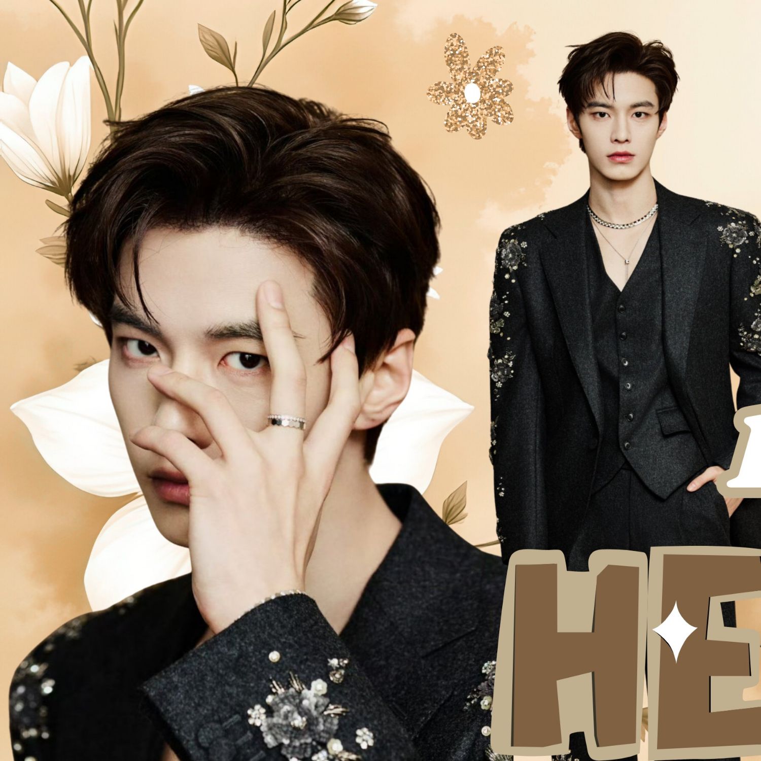 Behind-the-scenes cut of He Yu