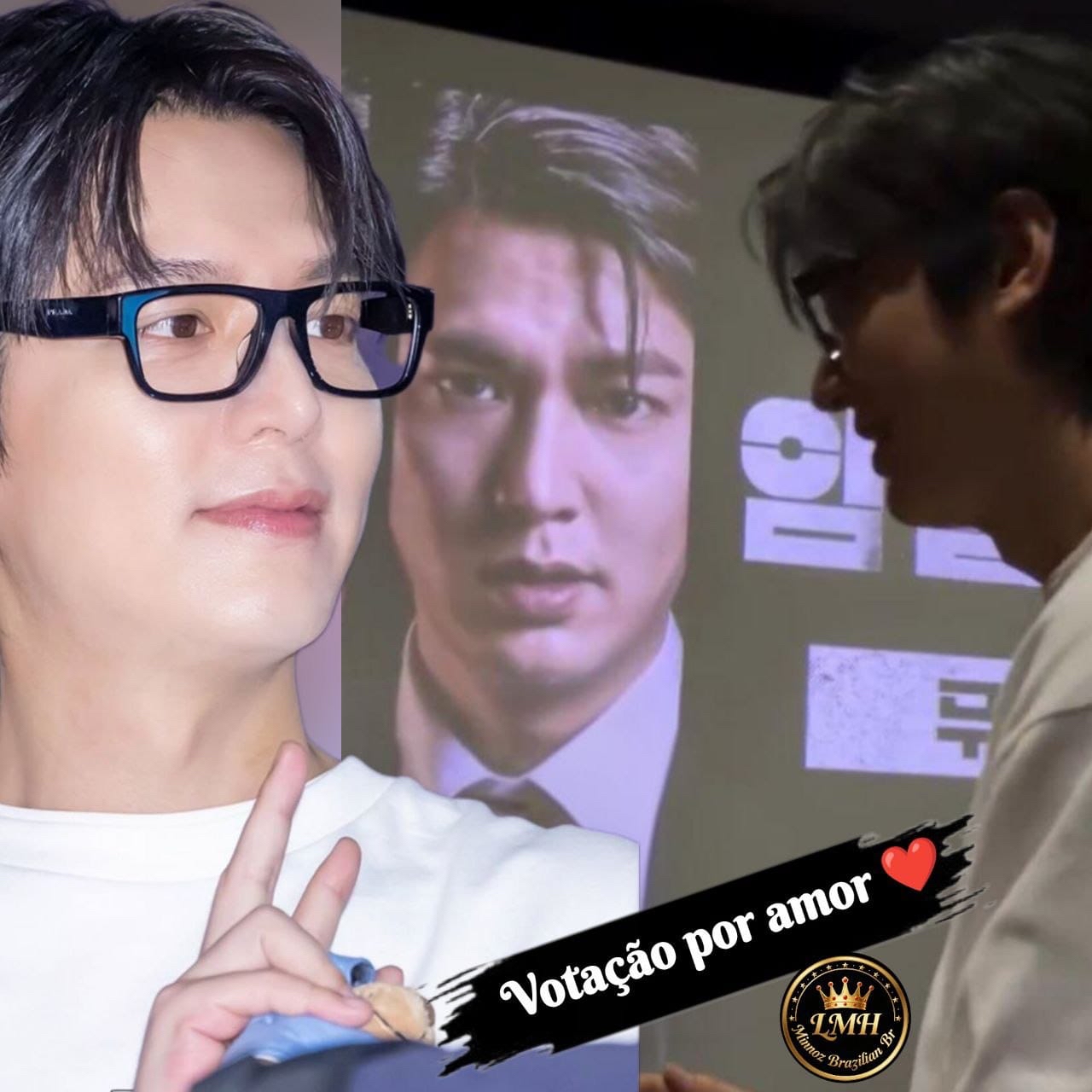 Behind-the-scenes cut of Lee Minho