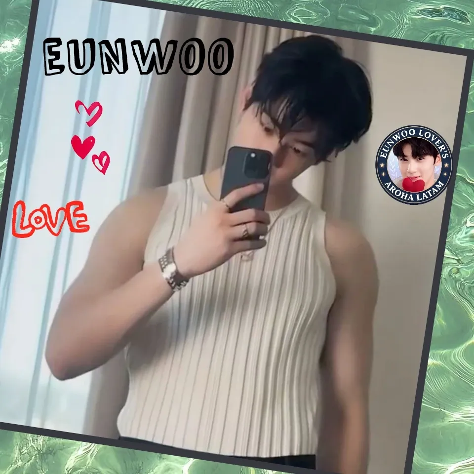 Behind-the-scenes cut of Cha Eunwoo