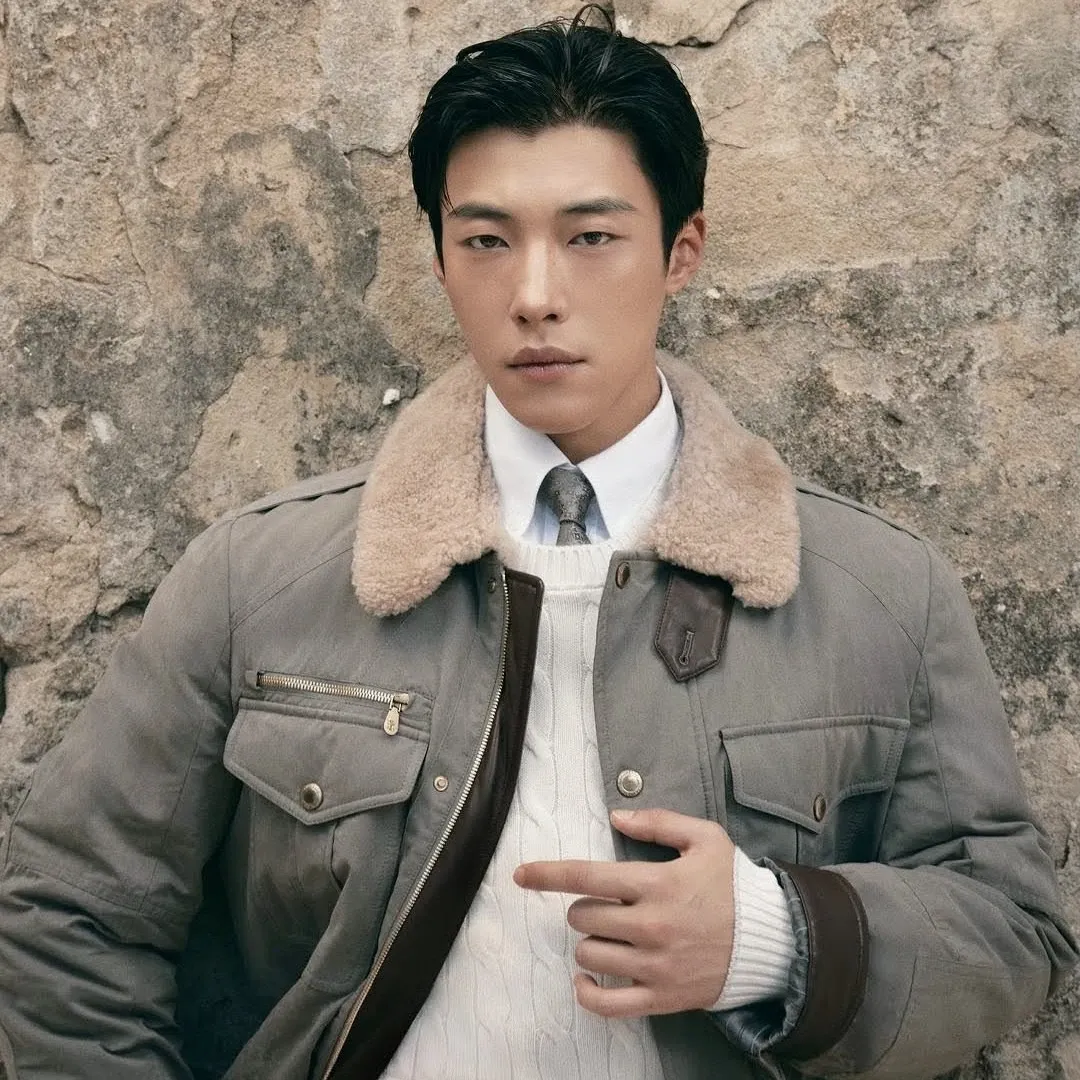Behind-the-scenes cut of Woo Dohwan