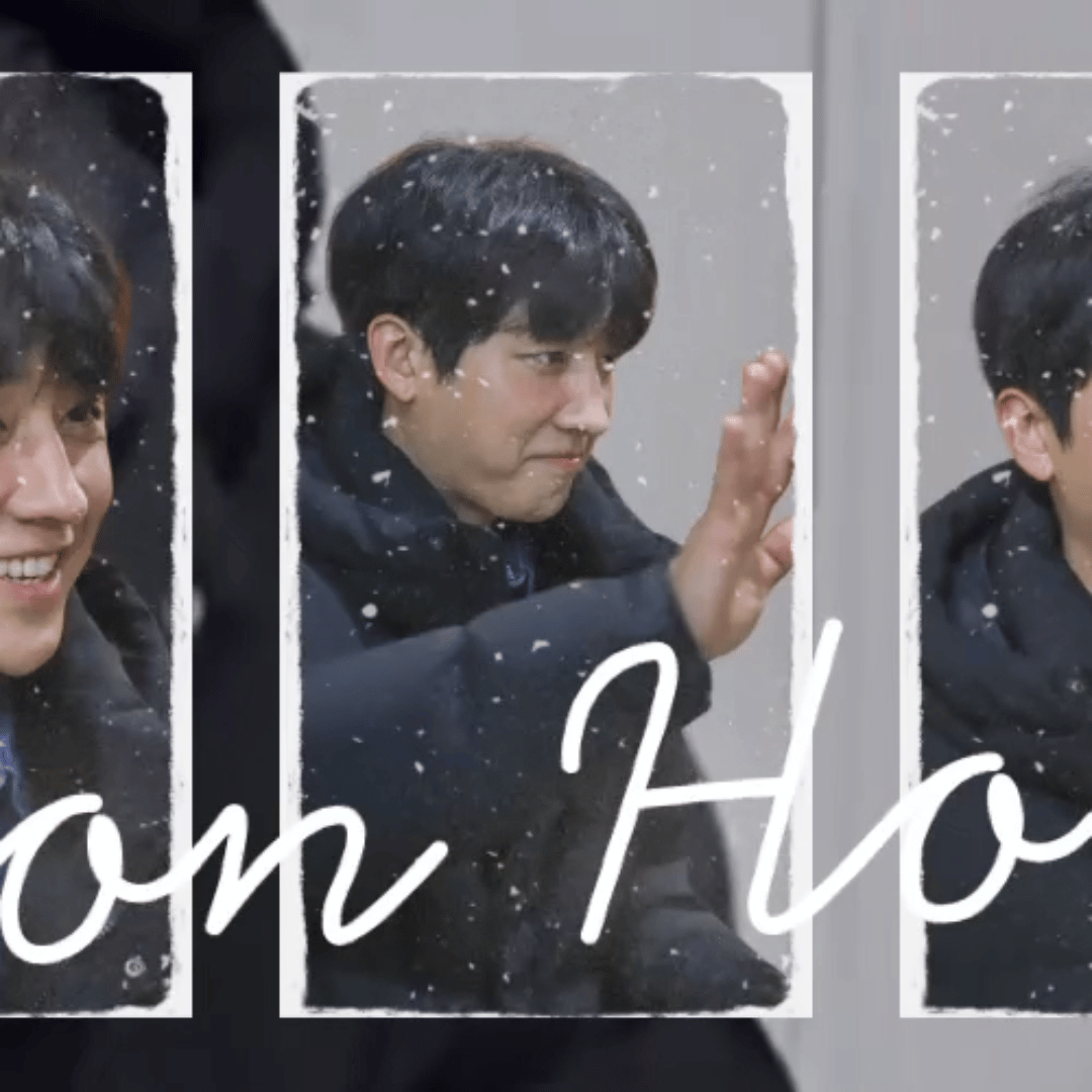 Behind-the-scenes cut of Son Hojun