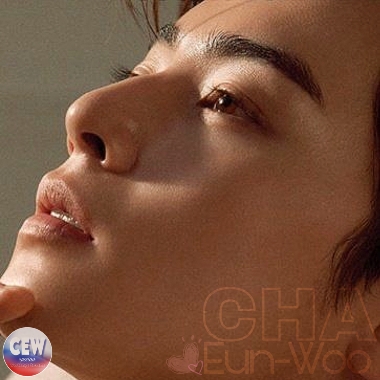 Behind-the-scenes cut of Cha Eunwoo