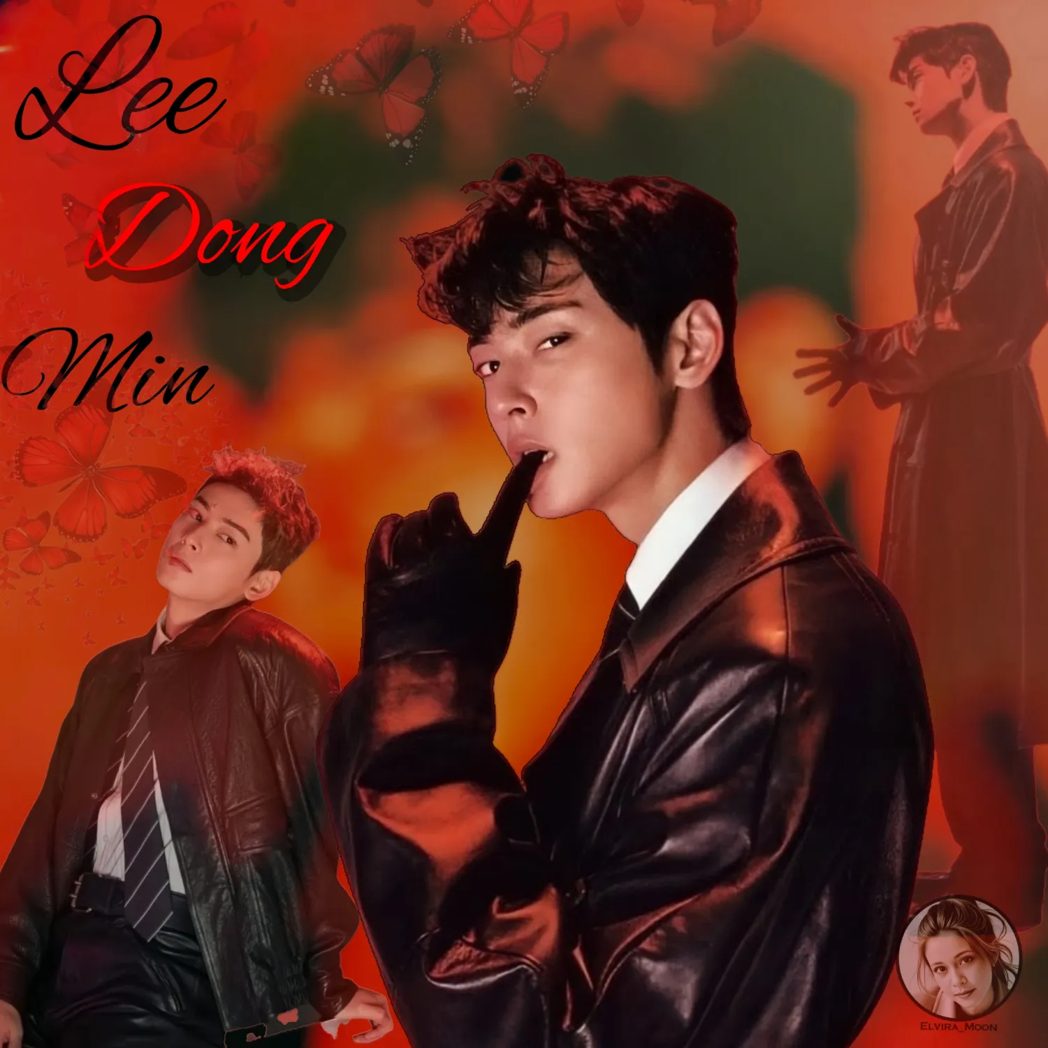 Behind-the-scenes cut of Cha Eunwoo
