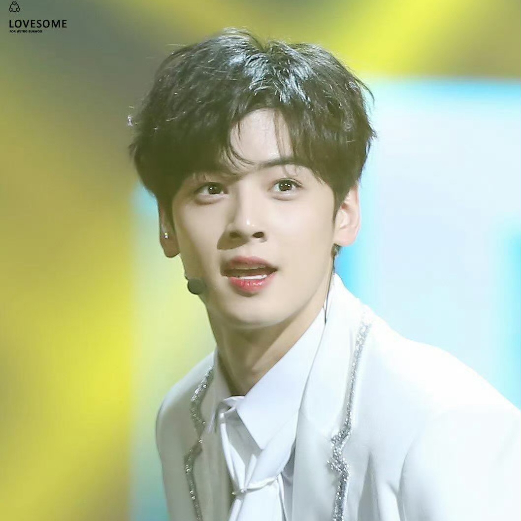 A moment captured by a fan of Cha Eunwoo