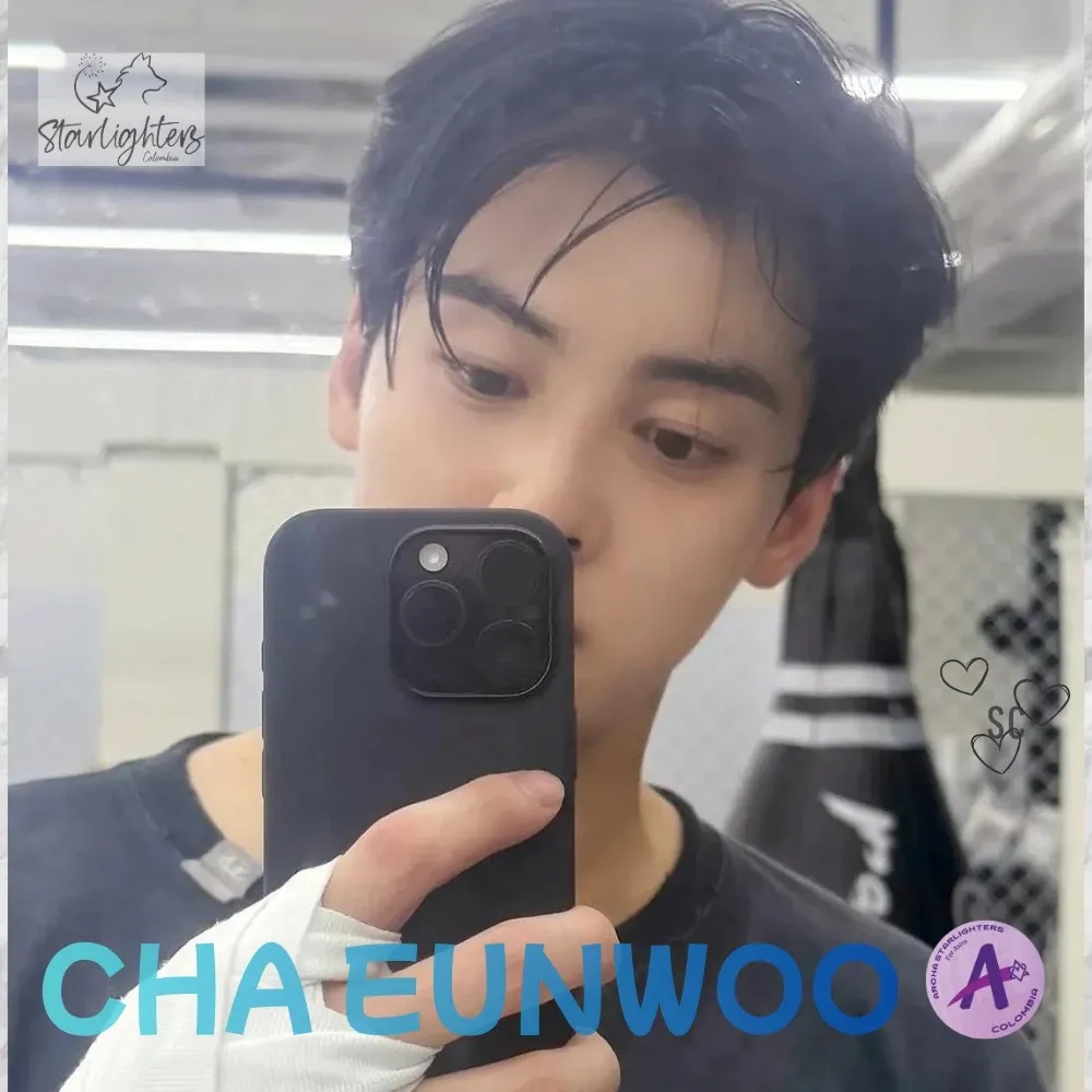 Behind-the-scenes cut of Cha Eunwoo