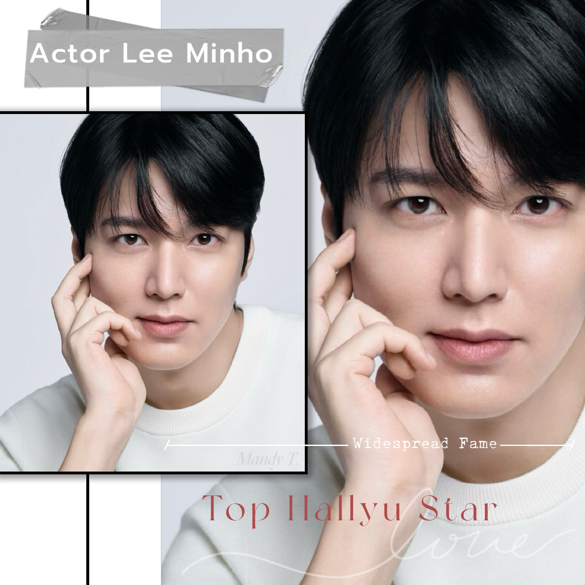 Behind-the-scenes cut of Lee Minho