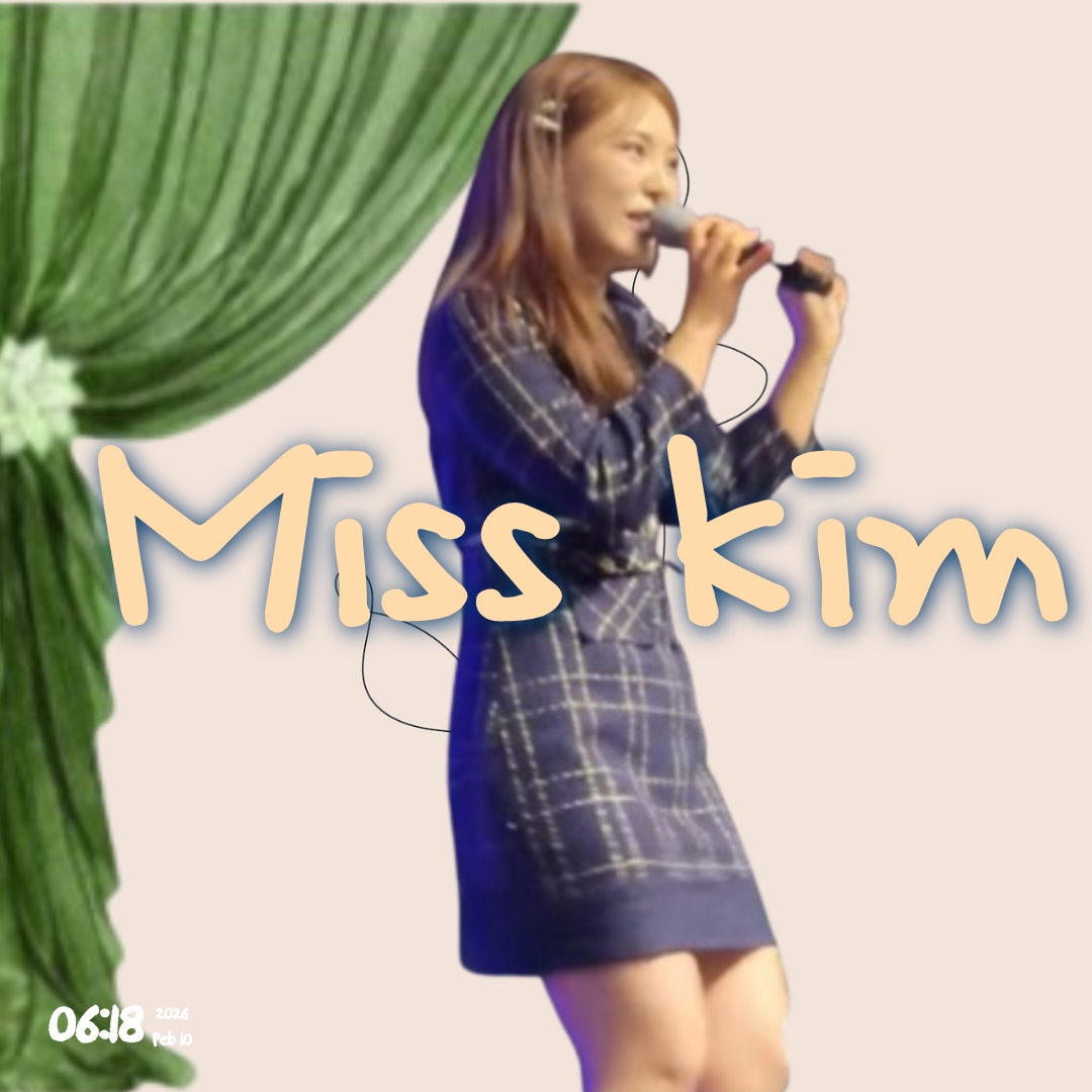 Behind-the-scenes cut of Miss Kim