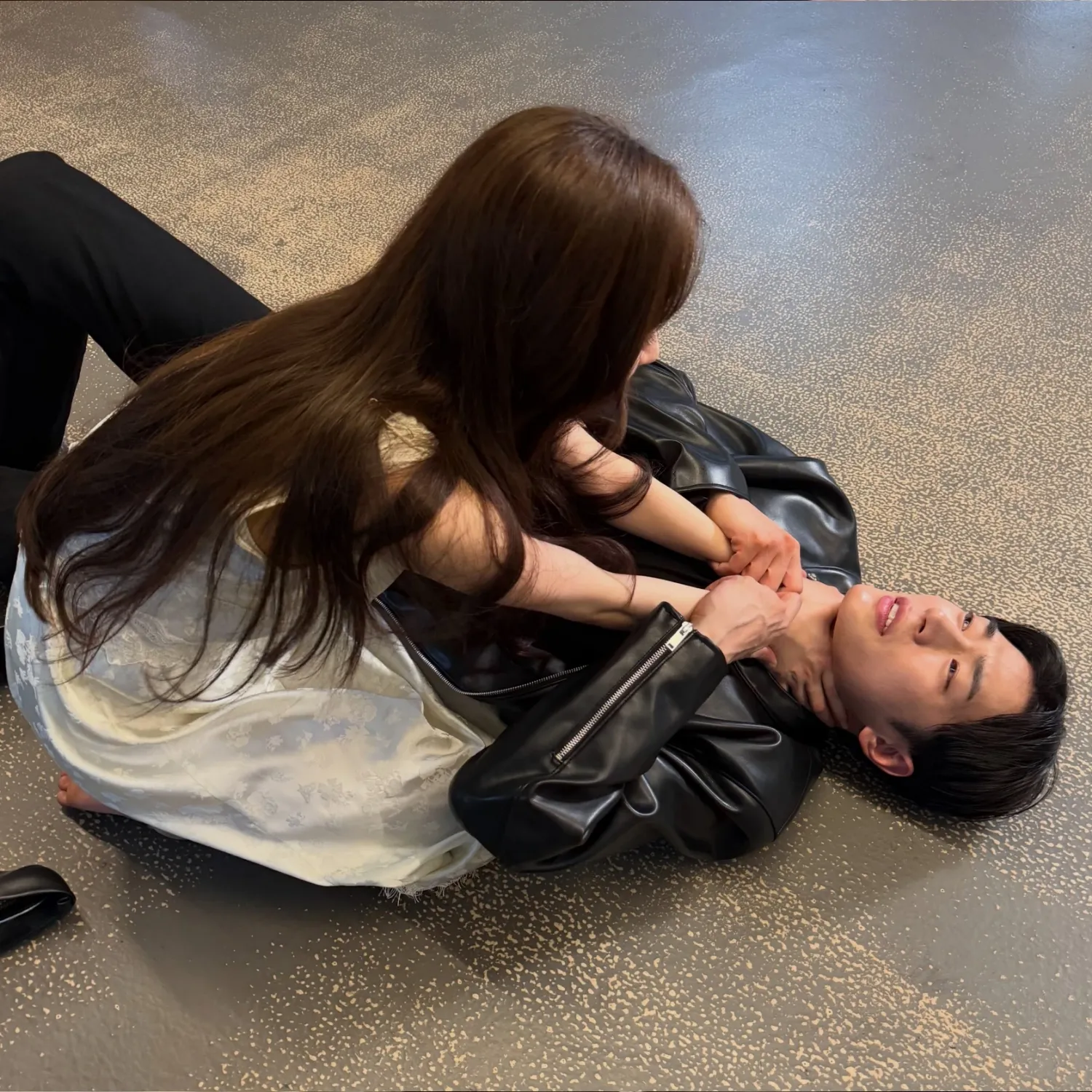 Behind-the-scenes cut of Park Seoham