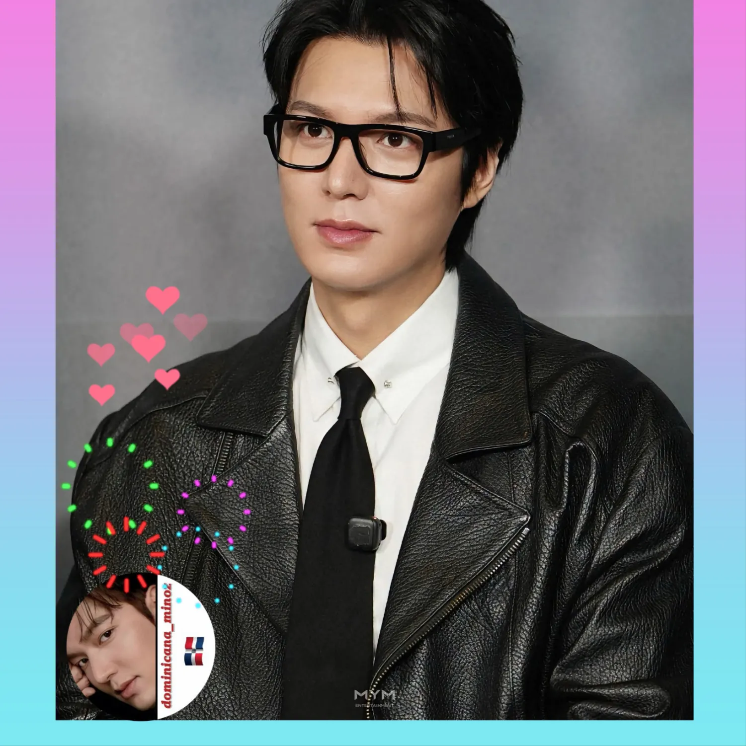 Recent activity shot of Lee Minho