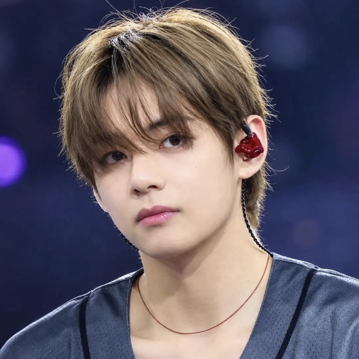Recent activity shot of Kim Taehyung (V)